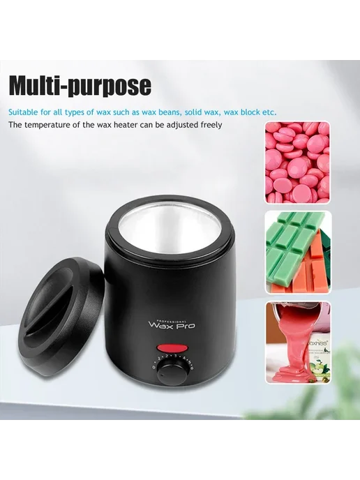Нет бренда Нагреватель воска SUNANTH Wax Pro 200 мл, EU Plug, Цвет 044, 200 мл, фото 2