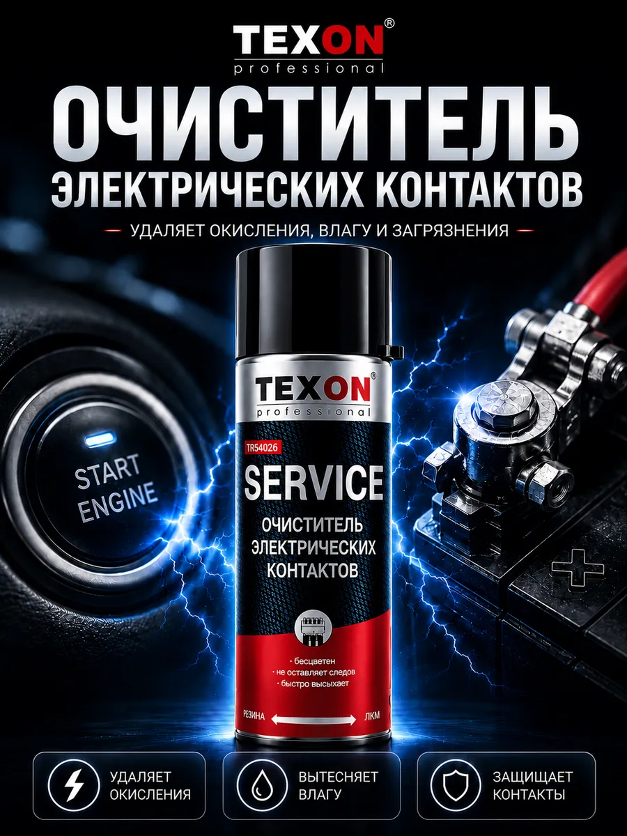 Очиститель электрических контактов