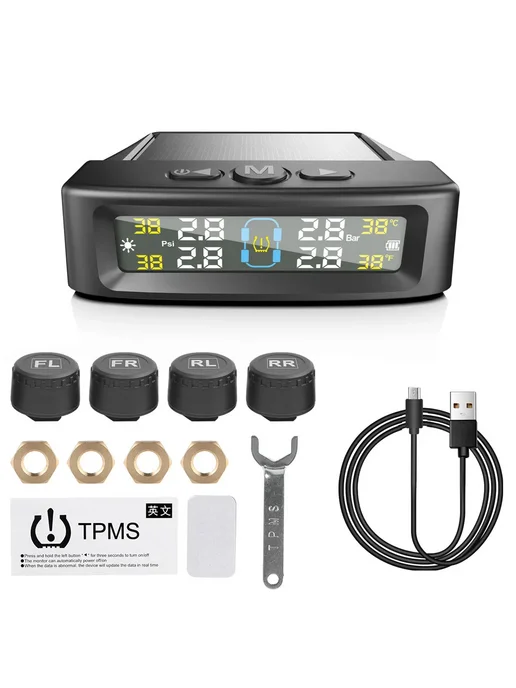 Нет бренда Солнечная Система TPMS с 4 датчиками Built-in, вариант