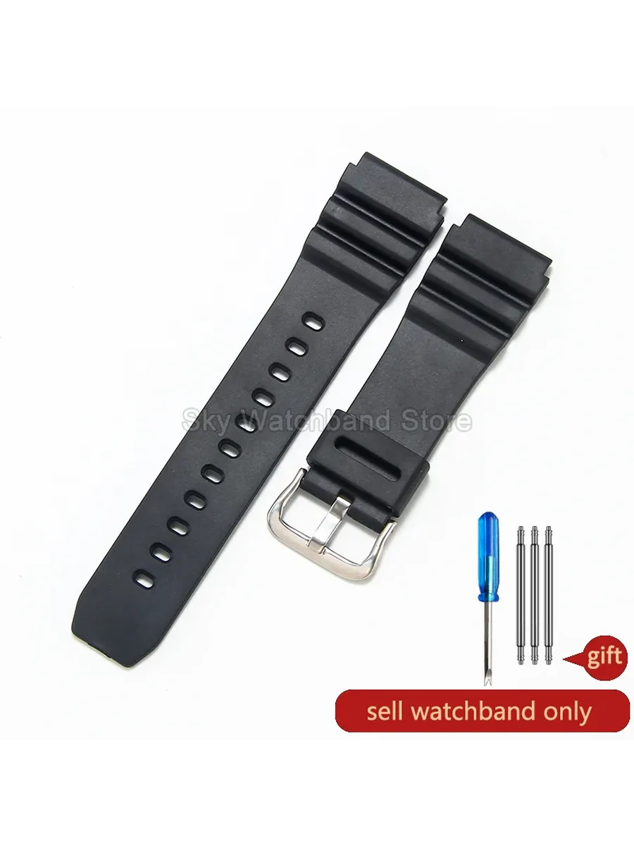 Резиновый ремешок для Casio Swordfish MDV-106 107 MTP-VD01 B