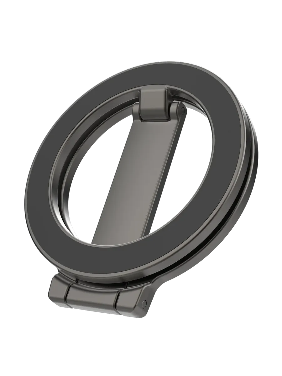 Черный складной держатель для телефона с кольцом Magsafe