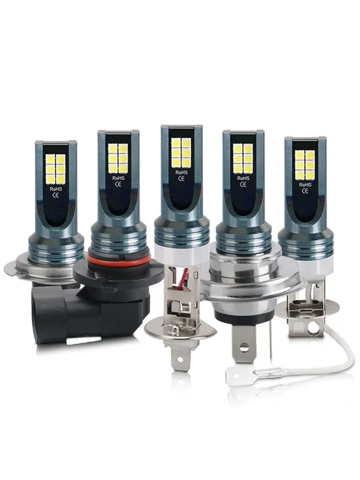 Нет бренда Автоматическая светодиодная лампа 12V H3 White 1PC, белый, фото 5