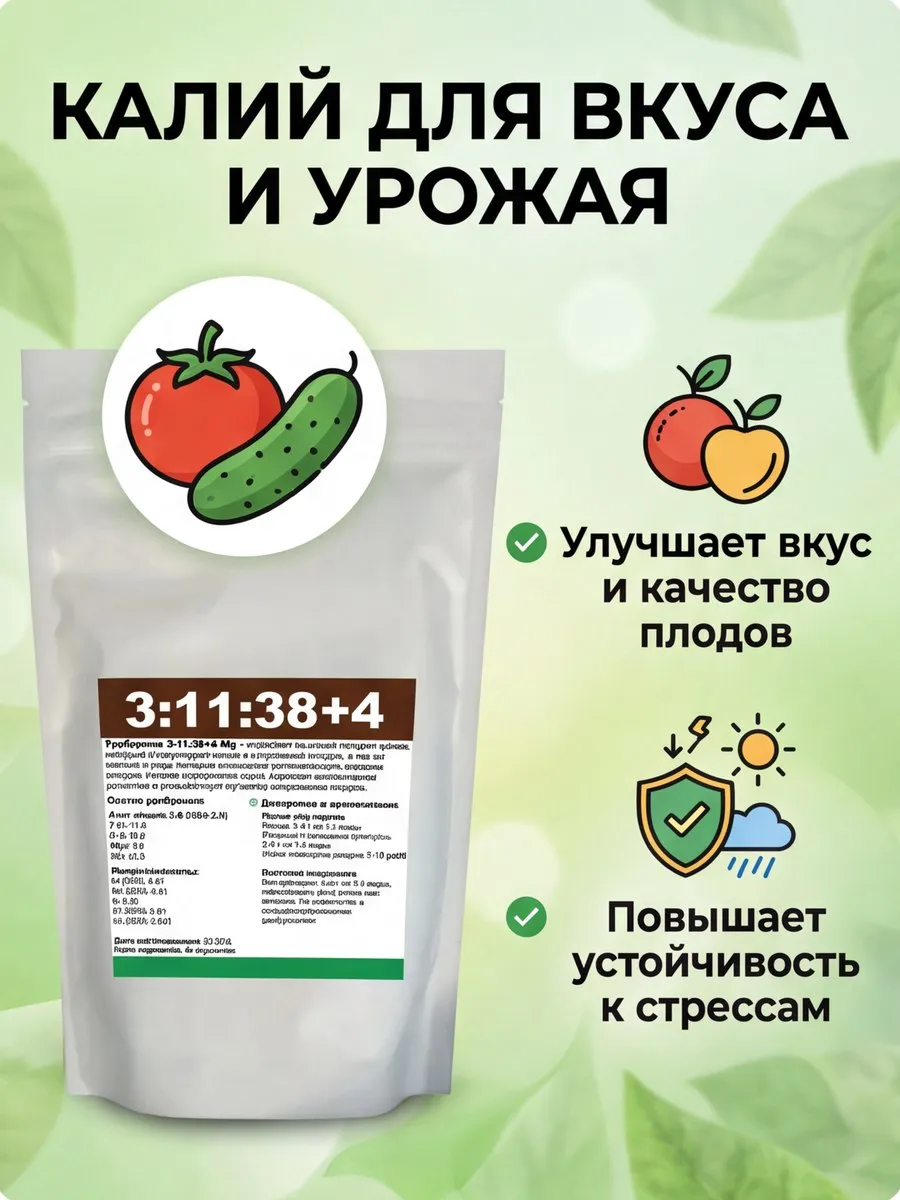 Мастер 3-11-38 удобрение 100 гр