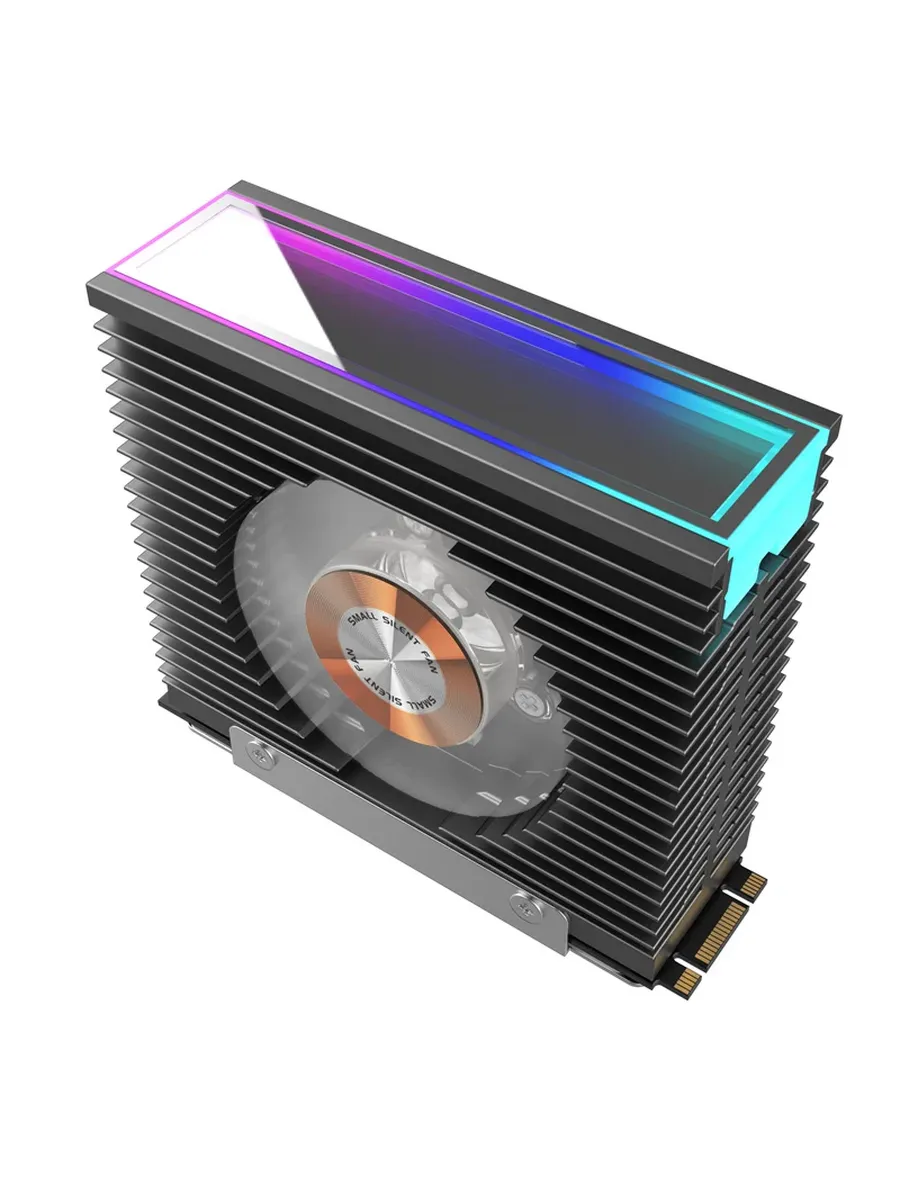 Wovibo ICE Whale S50 M.2 SSD кулер, черный