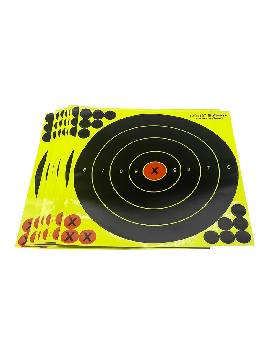 Набор мишеней Bulleyes для пейнтбола 10 шт 20 Pcs 8x8Inch