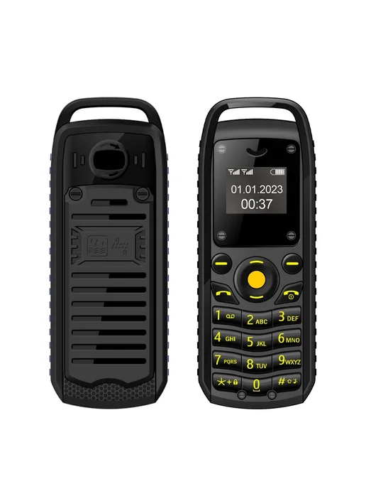 SERVO Мобильный телефон B25 Mini, черный, 2 SIM, черный
