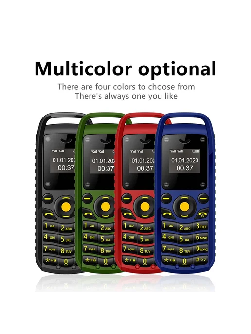 SERVO Мобильный телефон B25 Mini, черный, 2 SIM, черный, фото 5