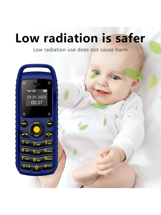 SERVO Мобильный телефон B25 Mini, черный, 2 SIM, черный, фото 6