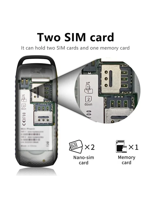 SERVO Прочный телефон B25 Mini, красный, 2 SIM, Bluetooth, красный, фото 4