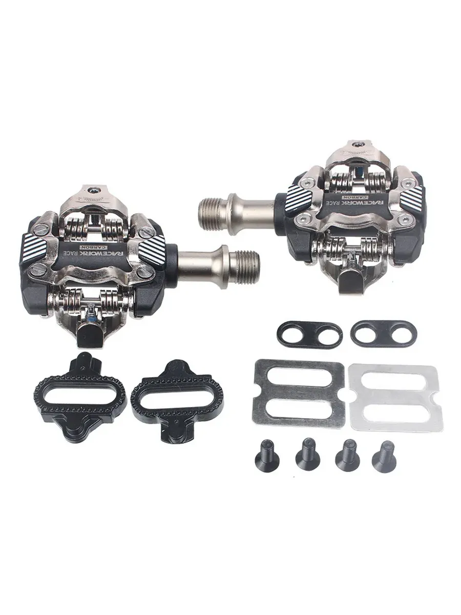 RACEWORK MTB Педали из алюминиевого сплава Серый, X-M8100 Si