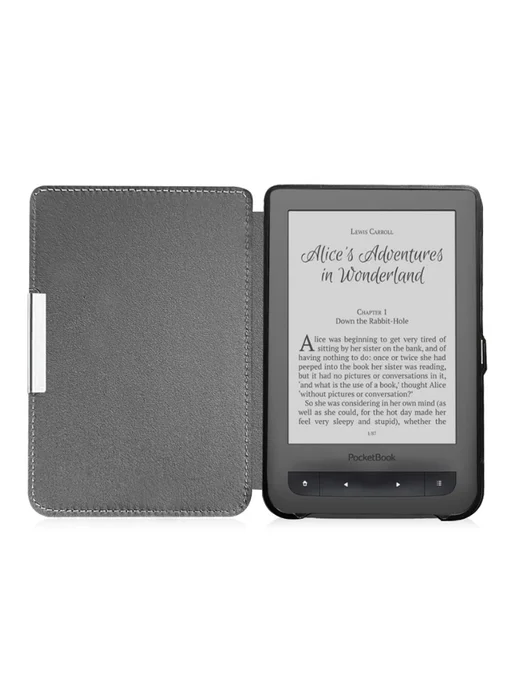 Mingfeng Черный чехол-книжка для PocketBook PB622 6", черный, фото 4