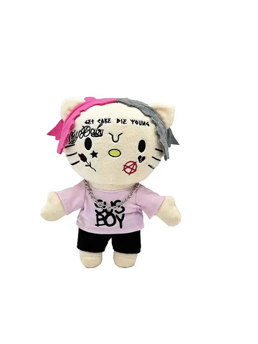 Lil Peep Hello Kitty Plush 22см, цвет 22CM2