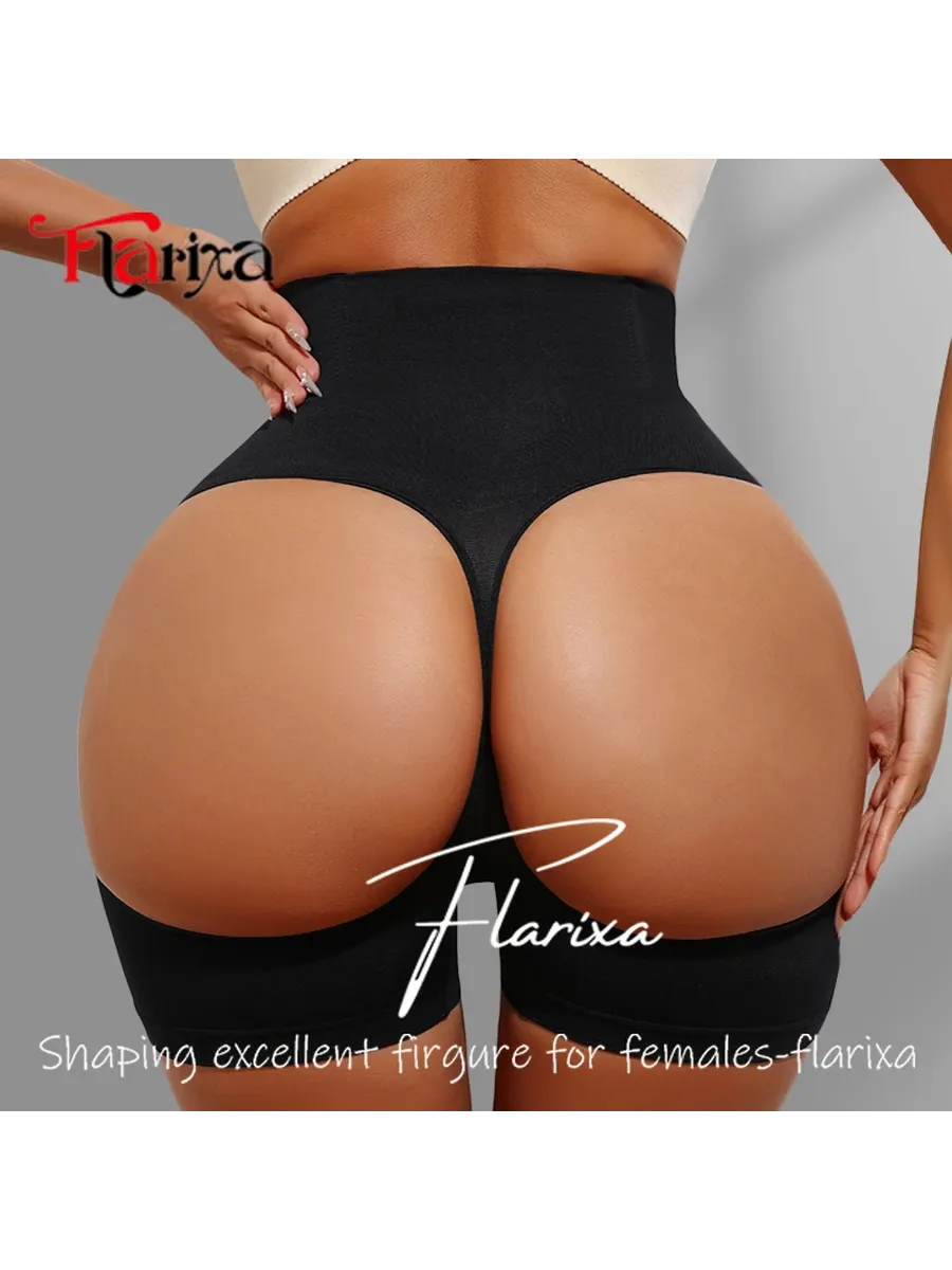 Бесшовные Женские Корректирующие Трусы Flarixa С Эффектом По