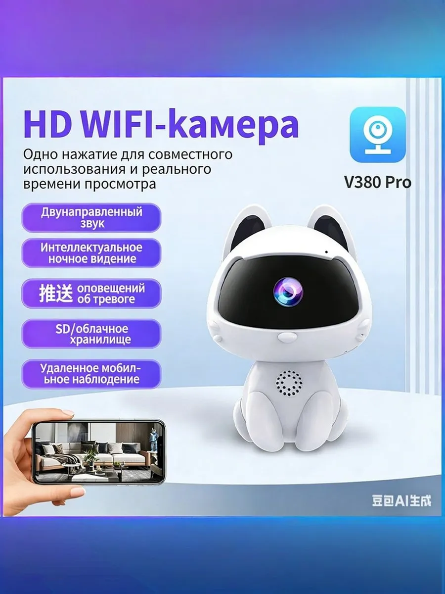 Видео няня радио няня камера видеонаблюдения для дома WIFI