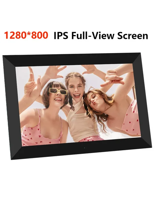 Bestview цифровая фоторамка HD IPS Европейская вилка черный, черный, фото 3