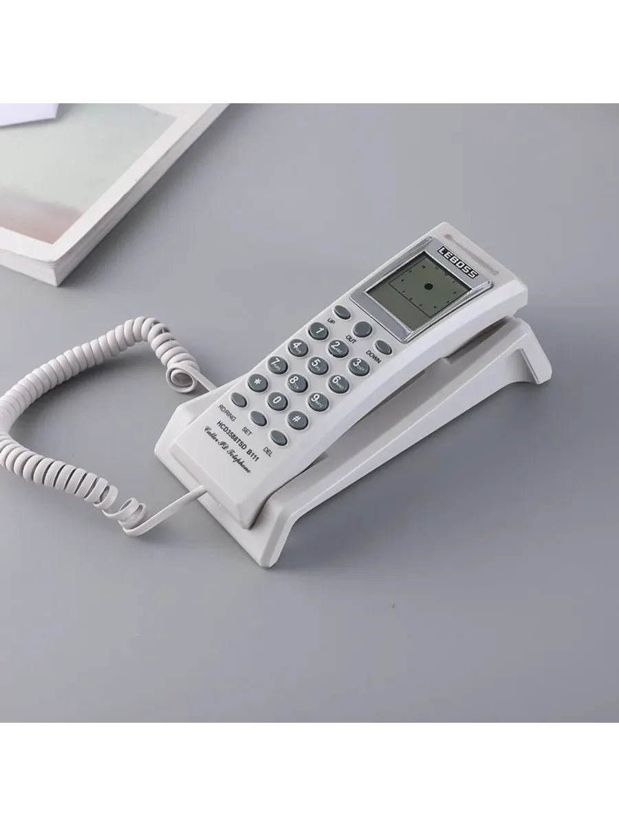 Настенный проводной телефон Белый, White