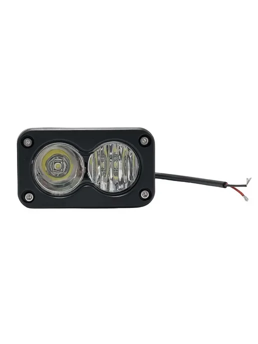 Нет бренда Двухламповая LED фара желтая 20 Вт, 20 Вт