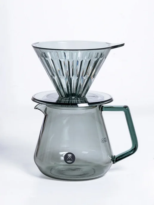 timemore Стеклянная кружка 360 мл, цвет PC02 Cup Black, 360 мл, фото 5
