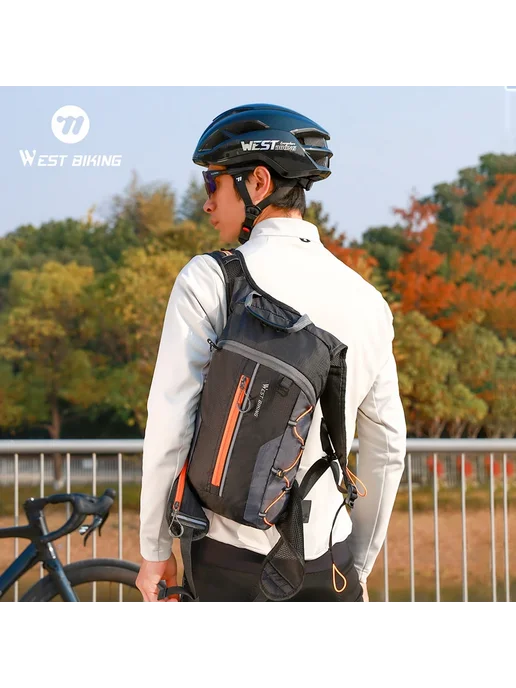 West Biking Рюкзак полиэстер 10L Gray Bag Only, 10 л, фото 3