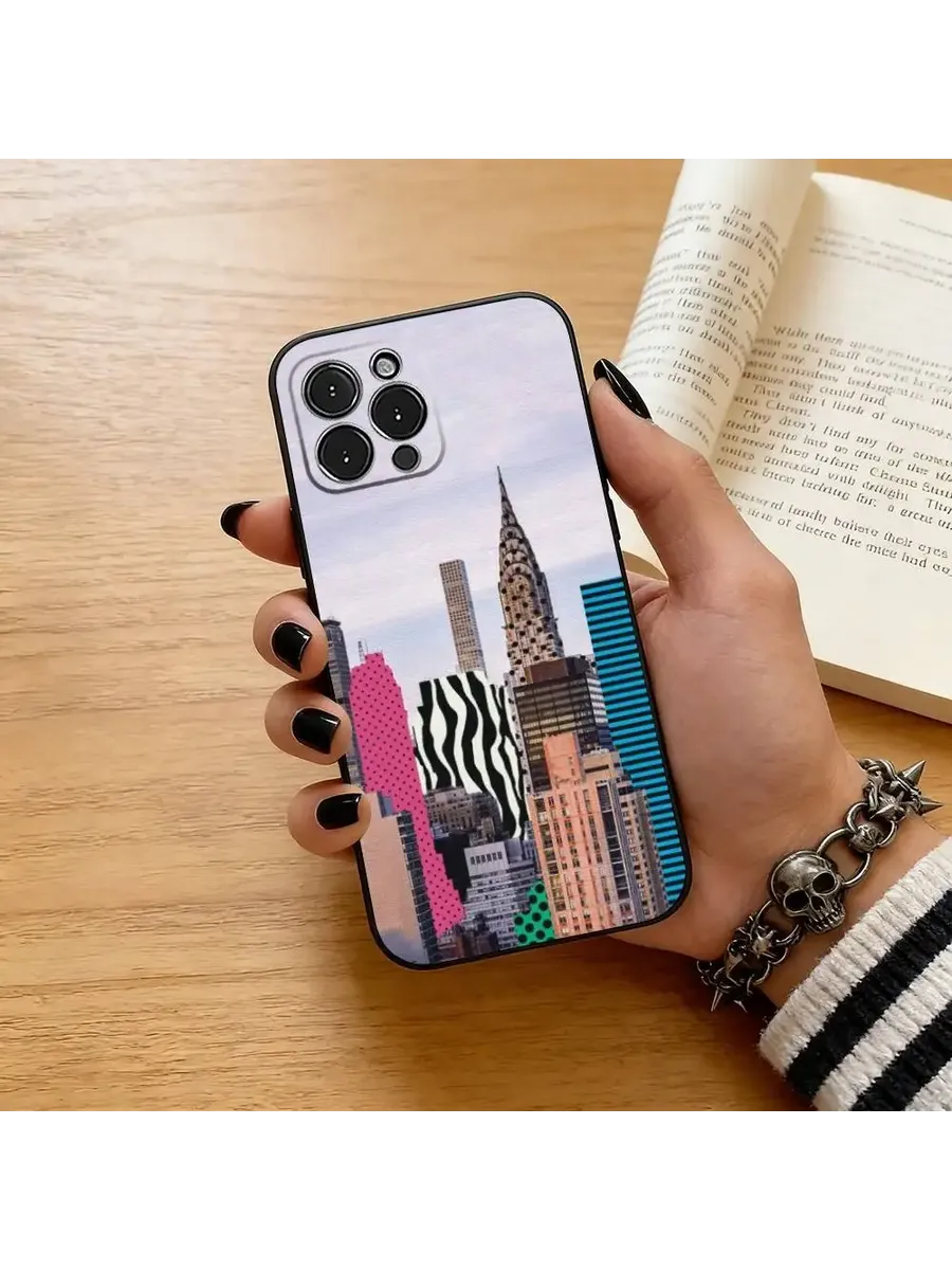 Чехол для телефона N-New York City для iPhone 17, 16, 15, 14
