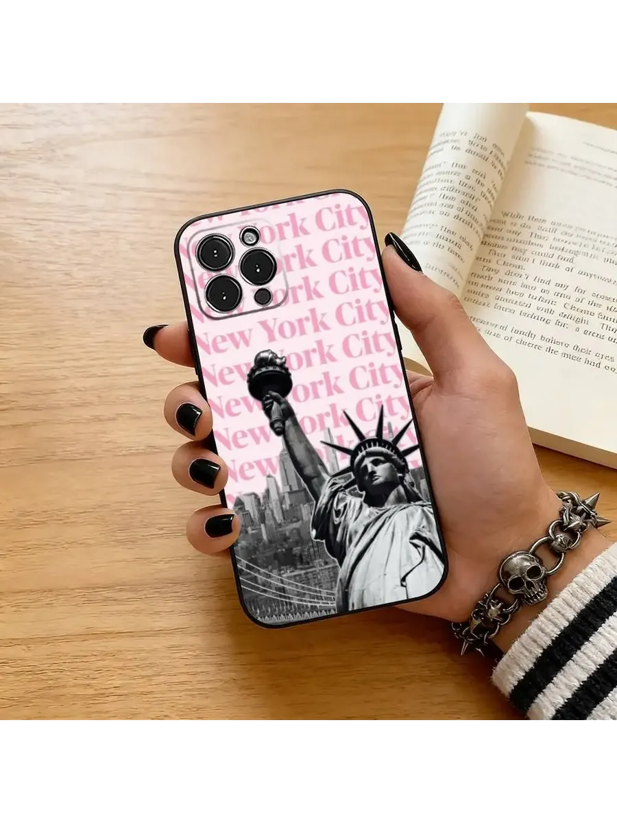 Чехол для телефона N-New York City для iPhone 17, 16, 15, 14