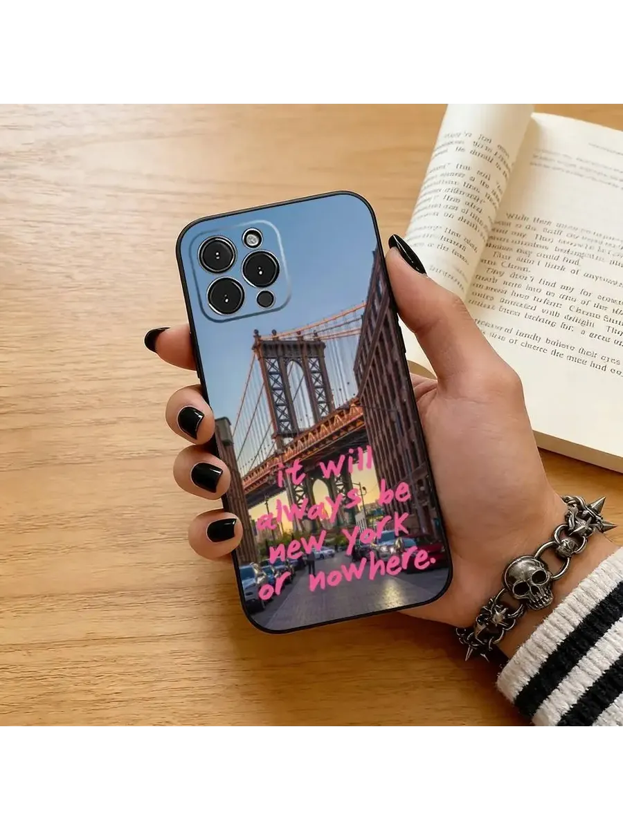 Чехол для телефона N-New York City для iPhone 17, 16, 15, 14