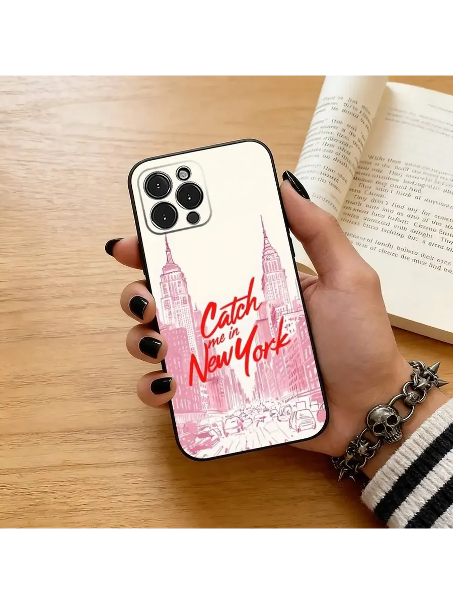 Чехол для iPhone New York City, черный, z3