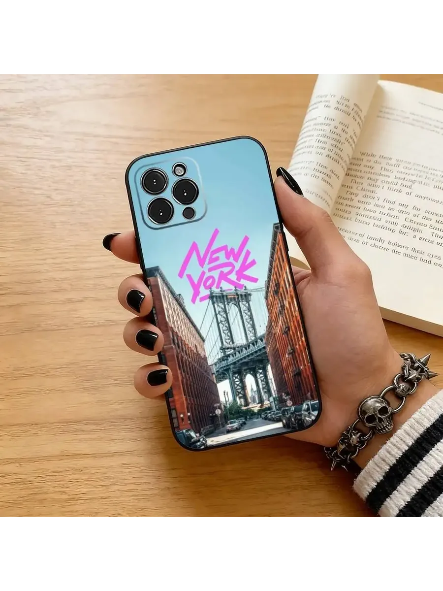 Чехол для телефона N-New York City для iPhone 17, 16, 15, 14