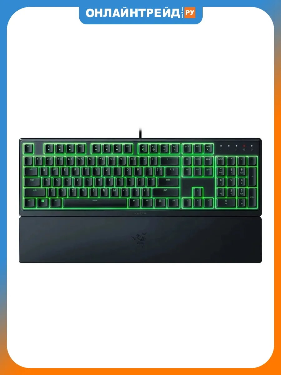 Клавиатура Ornata V3 X черный Razer 1173025466 купить в интернет‑магазине Wildberries