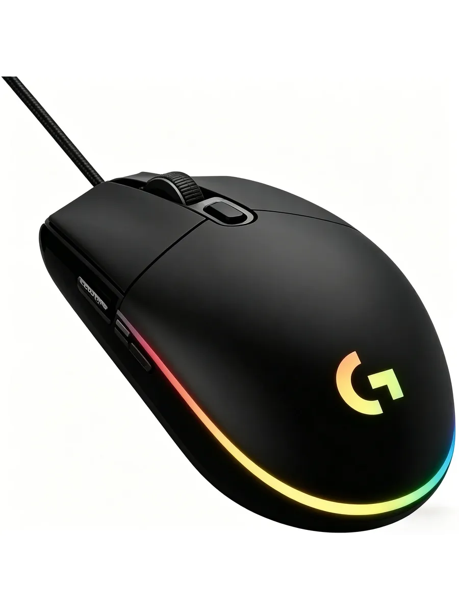 LOGITECH G102 Black — проводная игровая мышь