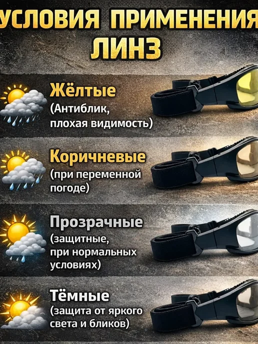 Тактические очки спортивные, вариант, фото 6