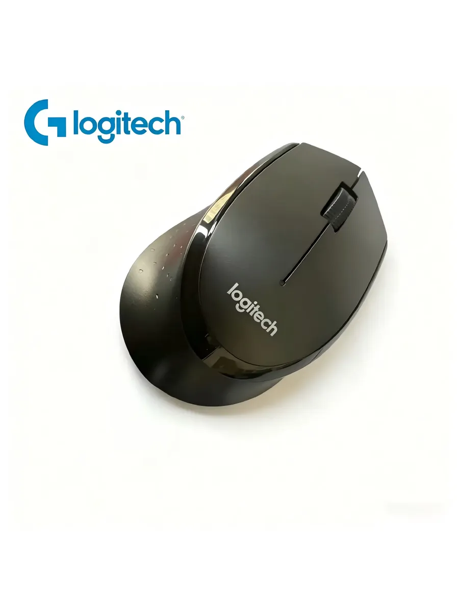 LOGITECH Беспроводная мышь M330 Quiet Click, Черный