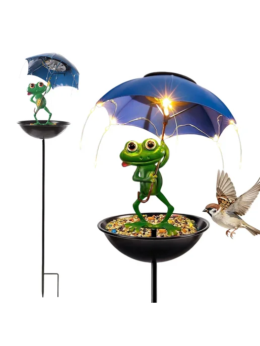 Садовый солнечный свет frog Ground Lamp, яркий дизайн, вариант, фото 2