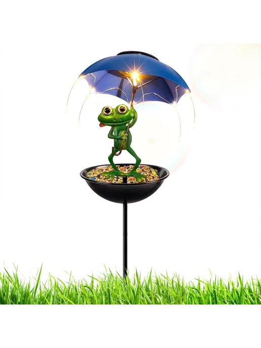 Садовый солнечный свет frog Ground Lamp, яркий дизайн, вариант, фото 3