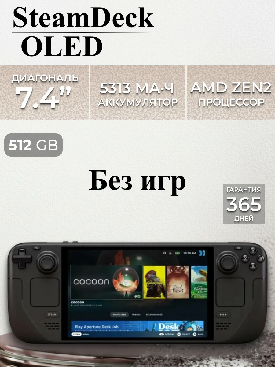 Steam Deck OLED 512 ГБ