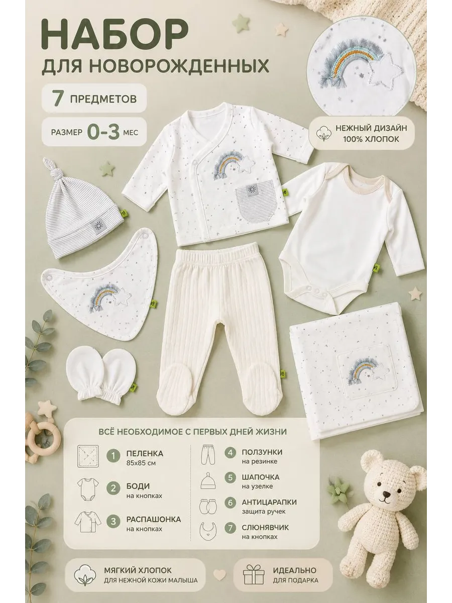 Комплект для новорожденных малышей