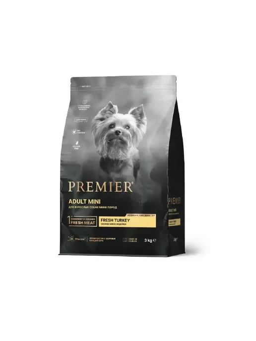 Сухой корм PREMIER для собак, мелкие, индейка, 3 кг, фото 2