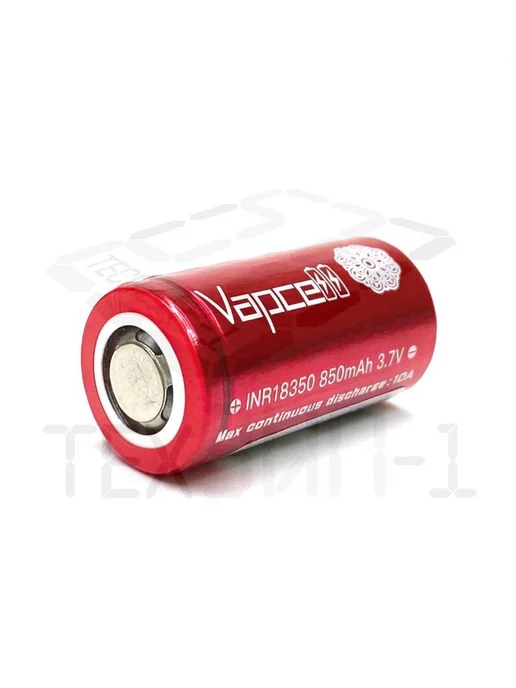 18350 Аккумулятор Vapcell Li-ion 3.7V 850mAh 2 шт, 850 мАч, 2 шт, фото 7