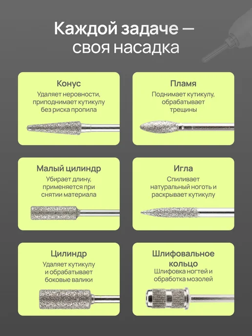 Аппарат для маникюра и педикюра, белый, фото 8