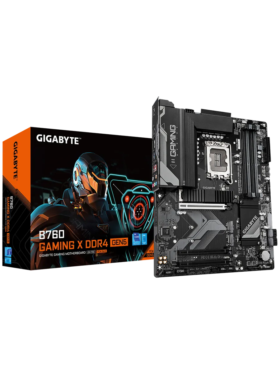 Материнская плата B760 GAMING X DDR4 GEN5 LGA1700 Intel B760