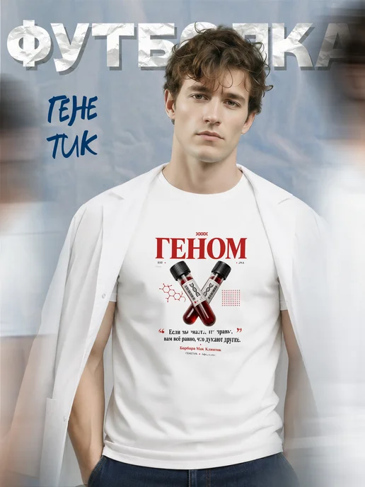 Футболка генетика