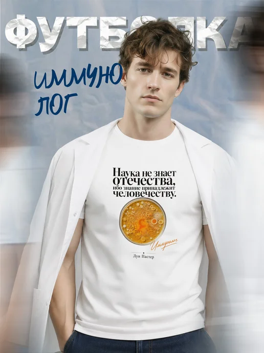Футболка иммунолога