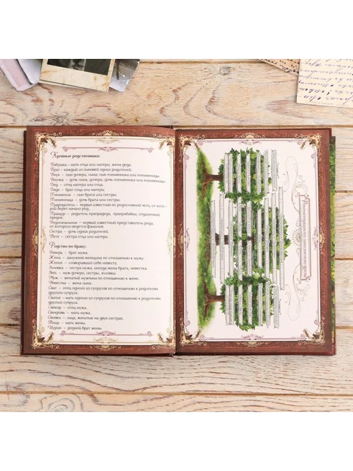 My Sweet Home Родословная книга Древо жизни 20х26 см, 20x26 см, фото 8