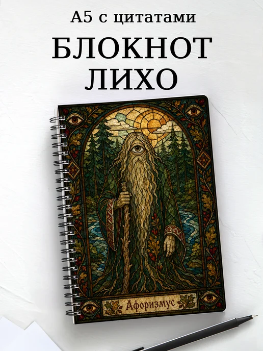 Блокнот Лихо с мотивирующими цитатами