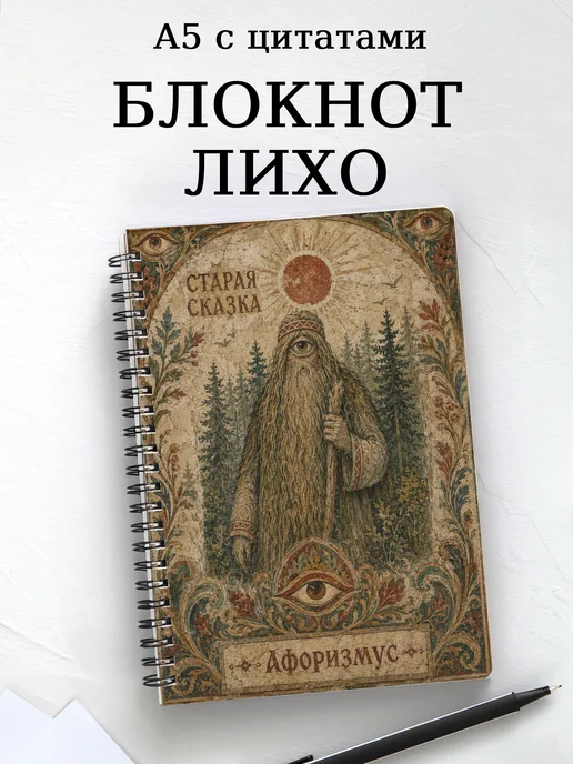 Блокнот Лихо с мотивирующими цитатами