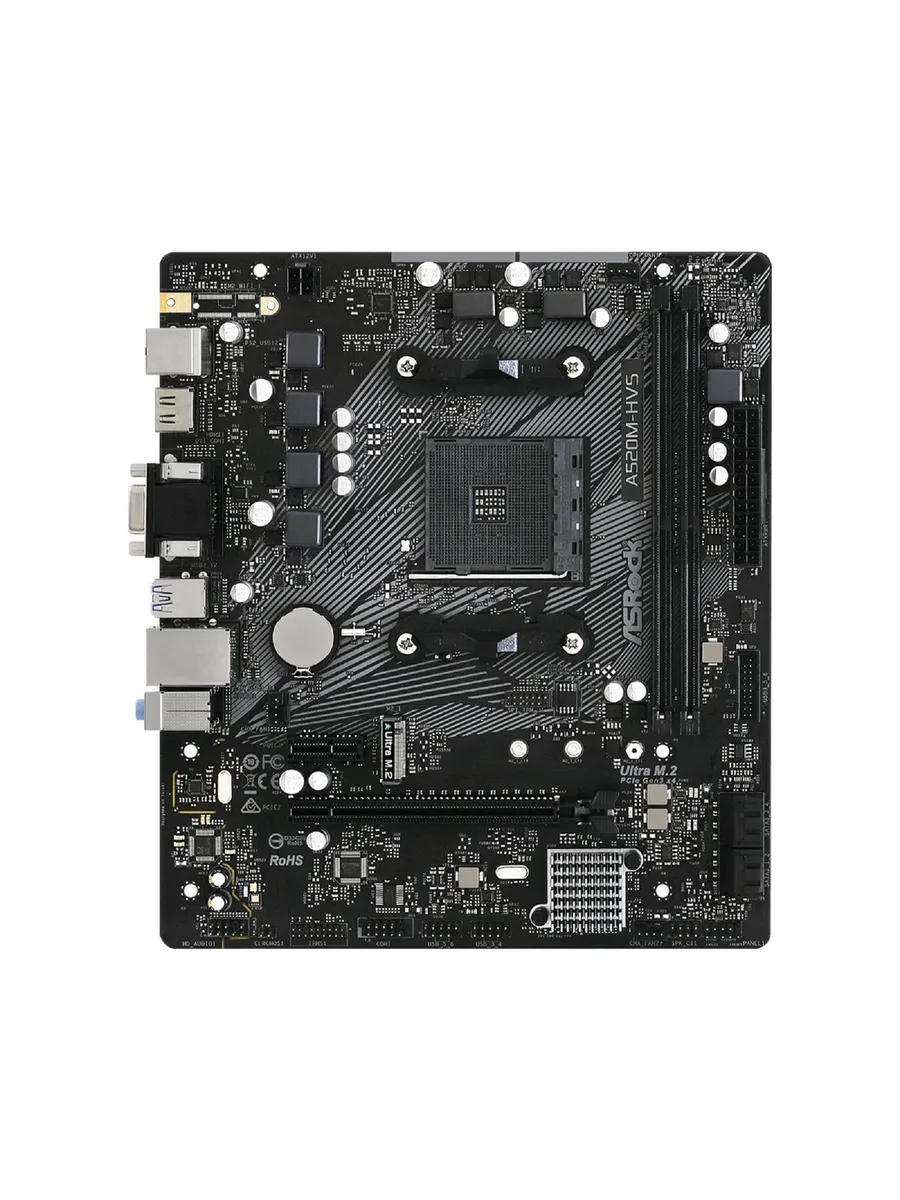 Материнская плата A520M-HVS ASRock 1176610721 купить в интернет‑магазине Wildberries