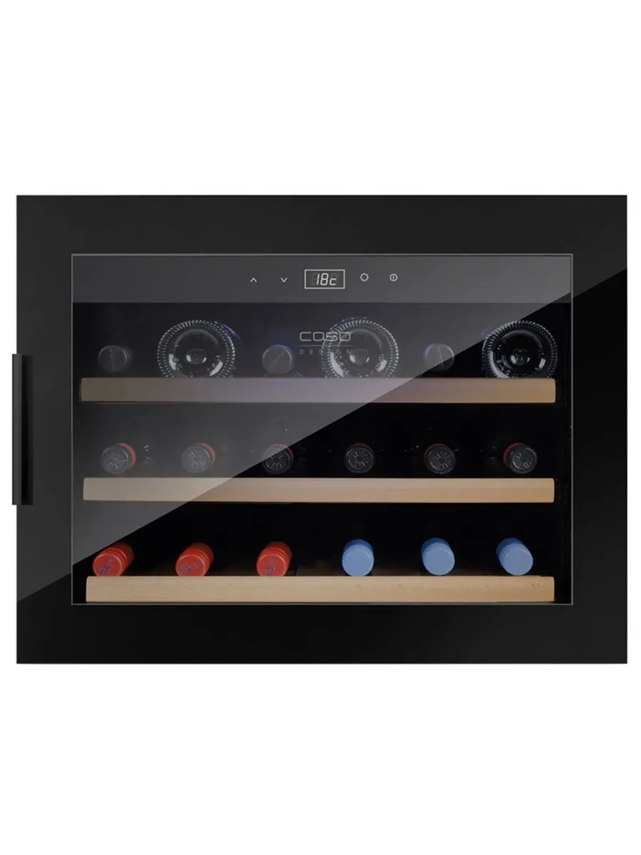 Встраиваемый винный шкаф WineSafe 18 EB Black