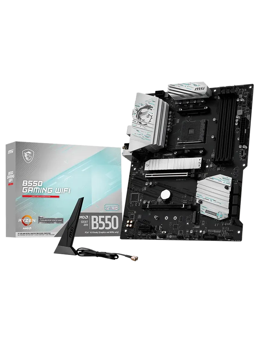 MSI Материнская плата B550 GAMING WIFI AM4 AMD B550 ATX RTL