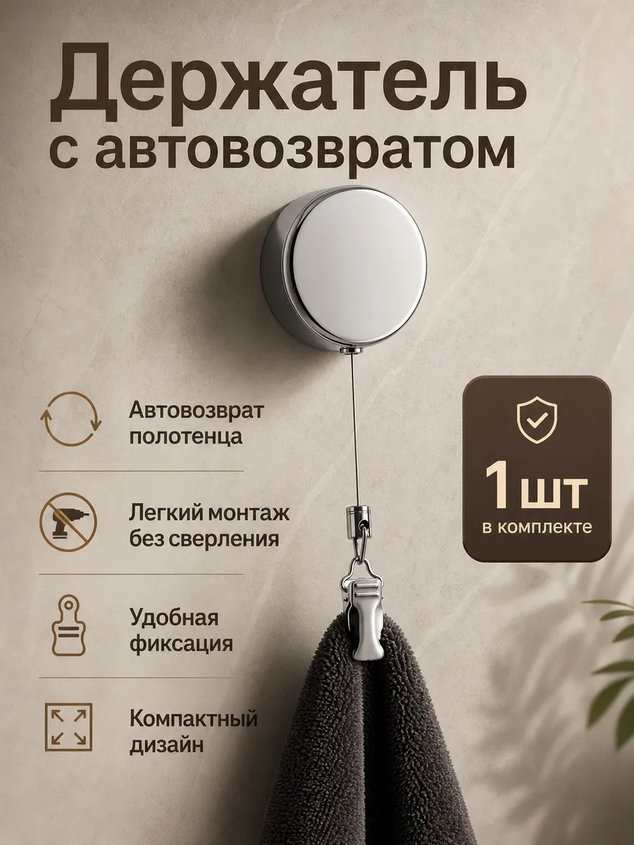 Держатель с автовозвратом