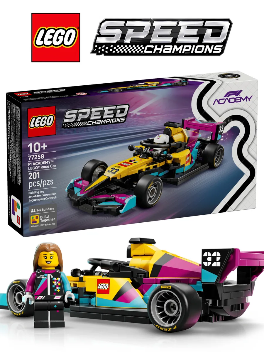 Конструктор Speed Champions 77258 Болид Академии F1
